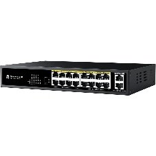 Коммутатор Netis ST118GHPDI-2G-130 16x100Мбит/с 2x1Гбит/с 16PoE 130W неуправляемый