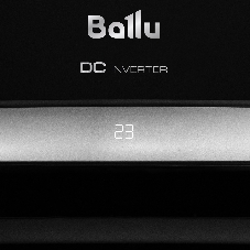 Внутренний блок сплит-системы Ballu BSPI/in-13HN8/BL/EU инвертор, 12000 BTU, 35 м², 23 дБ, охлаждение, обогрев, осушение, черный