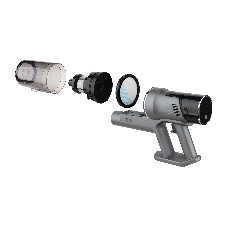 Пылесос вертикальный Polaris PVCS-4010 серый, питание от аккумулятора, 150 Вт, уборка суxая/влажная, пылесборник 0.45 л