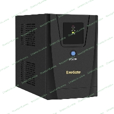 Источник бесперебойного питания ExeGate EP285496RUS SpecialPro UNB-1500.LED.AVR.C13.RJ.USB 1500VA/950W, LED, AVR, 6*IEC-C13, RJ45/11, USB, черный