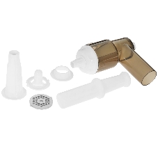 Мясорубка электрическая Willmark WMG-2043JW белый, 2000 Вт, 2.4 кг/мин, реверс, защита от перегрузки, насадки - 5