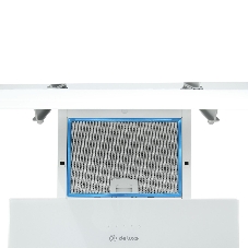Вытяжка встраиваемая Deluxe ACC-T60-W-W-33/D-2 белый, 60 см, 650 м³/ч, 59 дБ