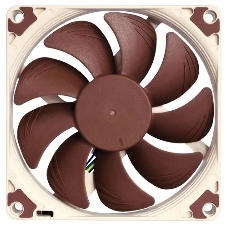 Вентилятор корпусной Noctua NF-A9x14 PWM, 92 мм, 400-2000 об/мин, 13.1 дБ, 4 pin PWM, без подсветки