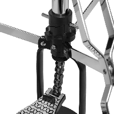 Стойка STAGG LHD-52 двойная для хай-хэт, 52 серии, 2-х секционная прочная металлическая конструкция, диаметры трубок 25 мм, 22 мм, двойные ножки, регулировка натяжения педали, вес 3,45 кг, отделка хром
