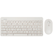 Комплект клавиатура+мышь Smartbuy 220349AG беспроводной, USB, 1600 DPI, белый