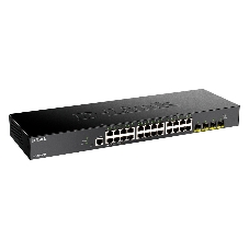 Коммутатор D-Link DGS-1250-28X/A1A, 24×1 Гбит/с + 4×10 Гбит/с SFP+, настраиваемый