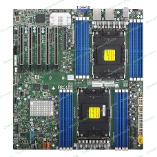 Серверная материнская плата Supermicro MBD-X13DAI-T-B, 2xLGA4677, Intel C741, 16xDDR5, 10xSATA, 2xM.2, 5xPCIe 5.0 x16, 1xPCIe 5.0 x8, 1xVGA, 2x 10Gb LAN, 6xUSB 3.0, 2xUSB 2.0, 1xUSB 3.2 Gen 1, E-ATX