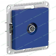 Антенна TV AtlasDesign коннектор механизм аквамарин SE