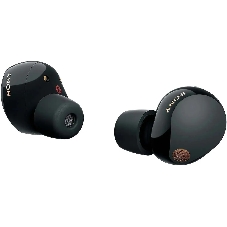 Наушники TWS Sony WF-1000XM5 черный, внутриканальные, Bluetooth, активное шумоподавление, беспроводная зарядка, до 8 ч