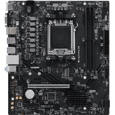 Материнская плата MSI PRO A620M-B EVO, AM5, AMD A620A, 2xDDR5, 2xSATA, 1xM.2, 1xPCIe 4.0 x16, 1xPCIe x1, 1xVGA, 1xHDMI, 1x2.5Gb LAN, 4xUSB-A 5Gbps, 2xUSB-A 2.0, 2xPS/2, 3x3.5 мм, 7.1, чёрный, mATX