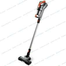 Пылесос вертикальный BRAYER BR4267 серый, питание от аккумулятора, 120 Вт, уборка сухая, пылесборник 0.5 л, работа от АКБ max 45 мин