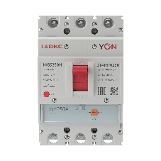 Выключатель автоматический в литом корпусе YON YON MGS250 3P 200-250А 36кА YON MGS250N-3TAMF0250