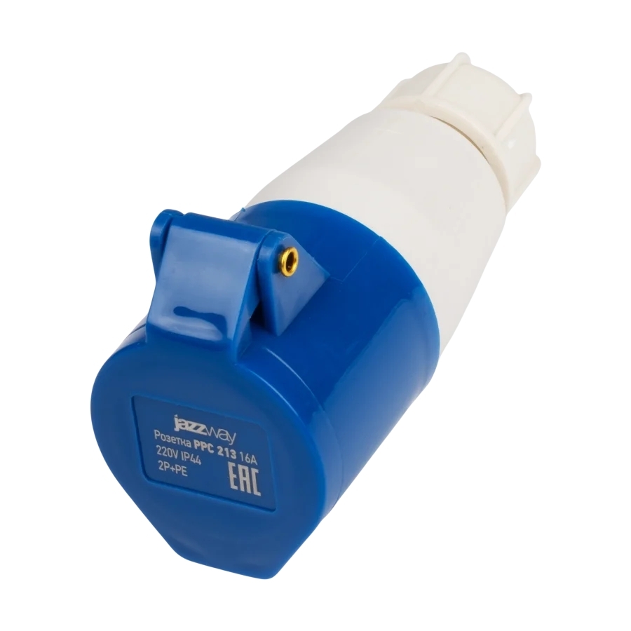 Розетка переносная PPC 213 2Р+РЕ 16А 220В IP44 Jazzway