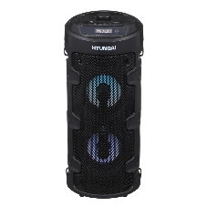 Минисистема Hyundai H-MC160 черный 50Вт/FM/USB/BT/SD/MMC