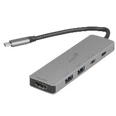 USB-концентратор Genius UH-500, USB Type-C, USB 3.0/HDMI, USB Type-C
