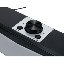 Акустическая система-трансформер 2.0 Gembird SPK-620, 10Вт, пластик, RGB подсветка, черный