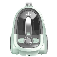 Пылесос Eurostek EVC-KP05С серый/бирюзовый, 400/2600 Вт, уборка сухая, пылесборник контейнер 2.5 л