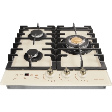 Варочная поверхность HIBERG VM 4535 Y, бежевый