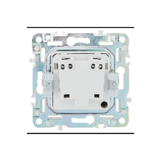 Розетка IEK SKANDY SK-R02G 10А графит без заземл. без защ. шторок SK-R10-10-K53