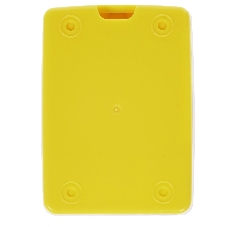 Корпус Qumo ABS Plastic, Raspberry Pi 4, белый/желтый