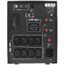 Источник бесперебойного питания CyberPower PR2200ELCDSL/2200 ВА/1980 Вт/USB/RJ-11/RJ-45/1 х IEC 320 C19 (компьютерная), 8 х IEC 320 C13 (компьютерная)