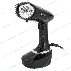 Отпариватель Delta LUX DE-3200P черный, 1500 Вт, 30 г/мин, 400 мл