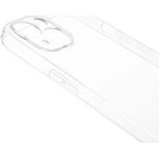 Чехол (клип-кейс) BoraSCO для Apple iPhone 15 Plus прозрачный