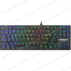 Клавиатура Defender Cleikos GK-135 гибридная, USB Type-C, Bluetooth, радиоканал, чёрный