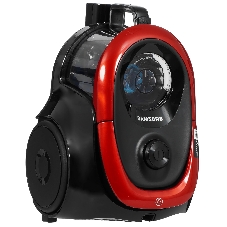 Пылесос Samsung VC-18M2130SR красный/черный, 380/1800 Вт, уборка сухая, пылесборник контейнер 1.5 л