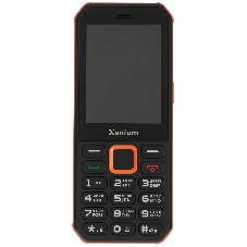 Мобильный телефон Xenium X300 черный/оранжевый