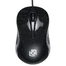 Мышь проводная Oklick 385M черный, 1000 dpi, USB, кнопки - 3