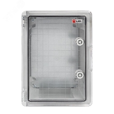 Бокс пластиковый с монтажной платой прозрачная дверь EKF PROxima PBT65MP003 400х300х170 мм IP65