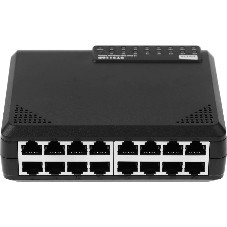 Коммутатор Netis ST3116P неуправляемый настольный 16x10/100