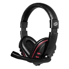Гарнитура Oklick HS-L380G черный/красный 1.8м мониторы оголовье (JD-032)