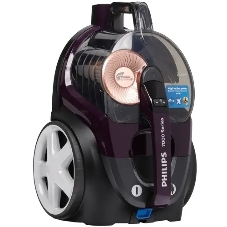 Пылесос Philips FC9734/01 фиолетовый, 470/2100 Вт, уборка сухая, пылесборник контейнер 2 л