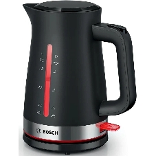 Чайник электрический Bosch TWK4M223 1.7 л, черный корпус: пластик