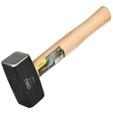 Кувалда Deli DL448010 1000 гр, деревянная рукоять