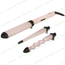 Щипцы для завивки волос BaByliss MS750E розовый/черный, 25/32/24-30 мм, 210 °C, 2 режима