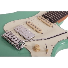 Электрогитара SCHECTER NICK JOHNSTON TRAD-HSS A. GREEN - электрогитара 6-струнная. 22 лада, корпус: ольха, гриф: обоженный клен, накладка черное дерево, на болтах, звукосниматели: HSS Schecter Diamond '78, 2x Schecter Diamond Nick Johnston Single Coil, р