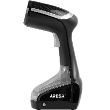 Отпариватель ARESA AR-2306 черный/серебристый, 1100 Вт, 25 г/мин, 200 мл