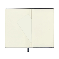 Блокнот Moleskine CLASSIC EXPENDED QP062EXPB20 Large 130х210 мм 400 стр. нелинованный твердая обложка синий сапфир