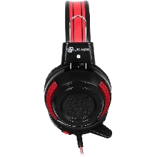 Проводные наушники Oklick HS-G300 черный/красный, полноразмерные, Jack 3.5 мм