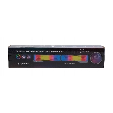 Акустическая система-трансформер 2.0 Gembird SPK-620, 10Вт, пластик, RGB подсветка, черный