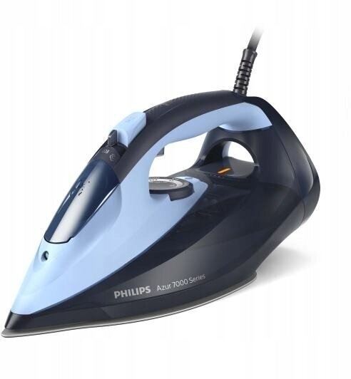 Утюг Philips DST7041/20 синий/черный, 2800 Вт, 50 г/мин, 250 г/мин, 300 мл