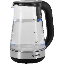 Чайник Vitek VT-1181 стекло Мощность: 2200 Вт. Объем: 1.7 л
