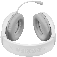 Гарнитура Defender Ghost LED белый, проводная, USB / 2 x mini jack 3.5 мм, подсветка