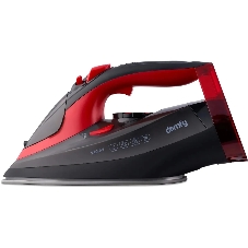 Утюг Domfy DSC-EI502 черный/красный, 2400 Вт, 160 г/мин, 400 мл