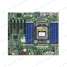Материнская плата серверная Supermicro H13SSL-N-B, сокет SP5, чипсет встроен в процессор, 12xDDR5, 5xPCIe, 3xPCIe 5.0 x16, 2xM.2, 8xSATA, 2xGigabit Ethernet, 24-pin + 8-pin + 8-pin, ATX