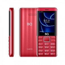 Мобильный телефон BQ 2453 Quattro красный