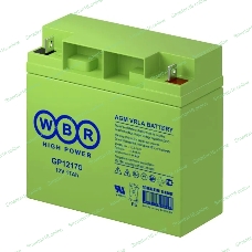 Аккумулятор WBR GP12170 B3, 12V, 17Ач